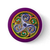 Celtic Fall Mandala Pin