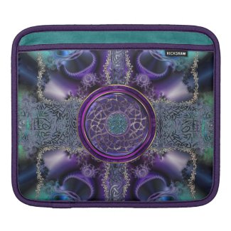 Celtic Fantasy Precious Metals and Endless Knot Sleeve For iPads