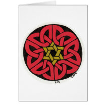 Celtic flower card by haidabeaver Celtic flower card