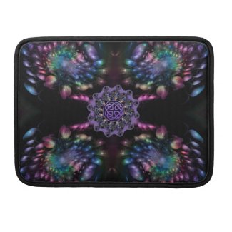 Celtic Fractal Flower Knotwork Mandala Sleeve For MacBook Pro