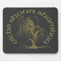 Celtic Ghost Tree Mouse Pad (Gaelic) mousepads by irishcountry Celtic Ghost Tree Mouse Pad (Gaelic) mousepads