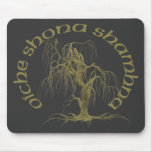 Celtic Ghost Tree Mouse Pad (Gaelic) mousepads