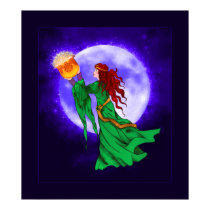 Celtic Goddess Cerridwen posters