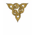Celtic Gold Knotwork t-shirts by Spice Celtic Gold Knotwork t-shirts
