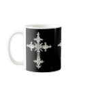 Celtic Gothic Cross 3x Coffee Mug