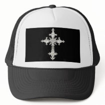 Celtic Gothic Cross Baseball Hat by MistaSCARY Celtic Gothic Cross Baseball Hat