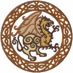 Celtic Gryphon Embroidered Jacket Celtic Gryphon Embroidered Jacket