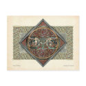 Celtic Gryphons Design Postcard