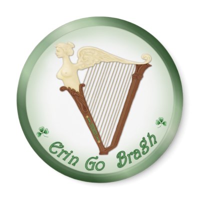Celtic Harp Magnet by Spice