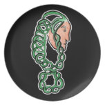 Celtic Head Plate