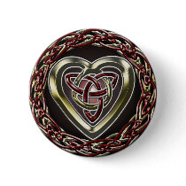 Celtic Heart Button