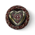 Celtic Heart Button