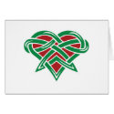 Celtic heart cards
