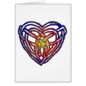 Celtic Heart (costumizable) cards