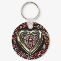 Celtic Heart Keychain