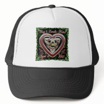 Celtic Heart Wedding/Anniversary Design Hat