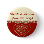 Celtic Heart Wedding Set buttons