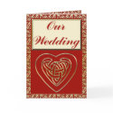 Celtic Heart Wedding Set cards