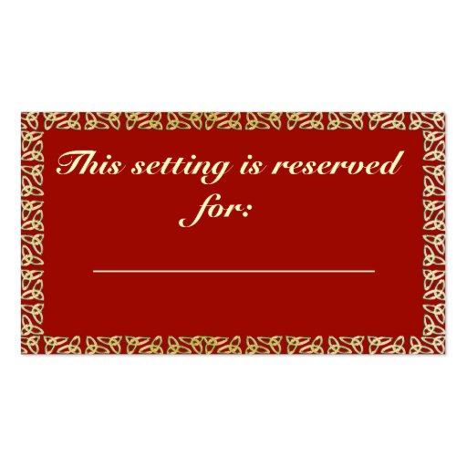 table reservation card template celtic wedding table reservation card sided table reservation card template celtic wedding table reservation card sided