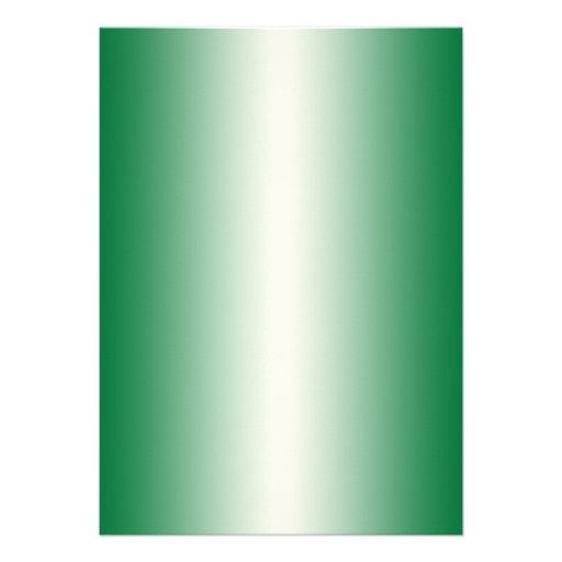 Celtic Hearts on Green Gradient Wedding Invitation