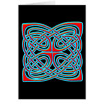Celtic Illumination - Square Knot Greeting Card