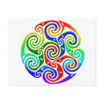 Celtic Illumination - Trinity Swirl III Post Card