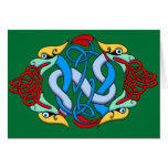 Celtic Ilumination - Dragon Knot cards