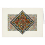 Celtic Interlace Panel Greeting Card