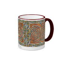 Celtic Interlace Panels Mug mugs