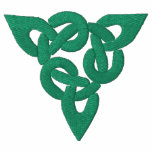 Celtic Irish Green Sign Symbol Pattern embroidered shirts