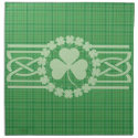 Celtic Irish Shamrock MoJo Cloth Napkins (set of 4 napkin