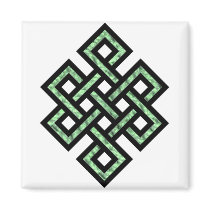 Celtic Knot 10 Green magnets by fstasu60 Celtic Knot 10 Green magnets