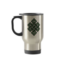Celtic Knot 10 Green Mugs