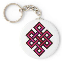 Celtic Knot 10 Red Key Chains