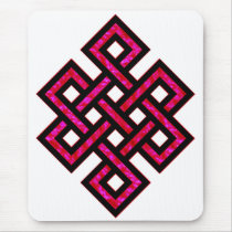 Celtic Knot 10 Red Mouse Pads