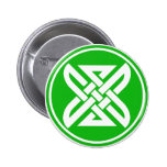 Celtic Knot 1 Green Pin