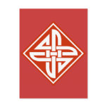 Celtic Knot 2 Red Postcards