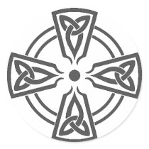 Celtic Knot 5 Black stickers