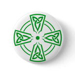 Celtic Knot 5 Green buttons