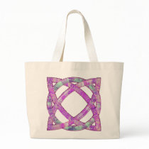Celtic Knot 8 Purple bags