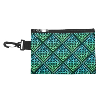 Celtic Knot - Diamond Blue Green