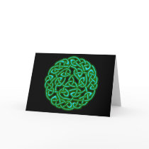 Celtic Knot (Green) cards