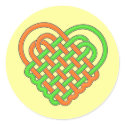 Celtic Knot Heart 002 Sticker