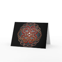 Celtic knot Hearts cards