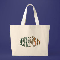 Celtic Knot Irish Flag Colours Designer Bag bags