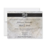 Celtic Knot Irish Gaelic Wedding Invitation