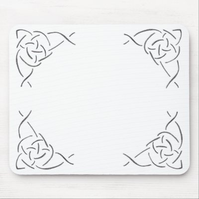 Celtic Knot Mouse Pad by arianna9619