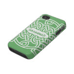 Celtic Knot Pattern Any Color Personalized iPhone Tough Iphone 4 Cover