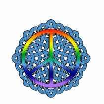 Celtic Knot Peace 2-Sided Shirts