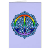 Celtic Knot Peace Cards